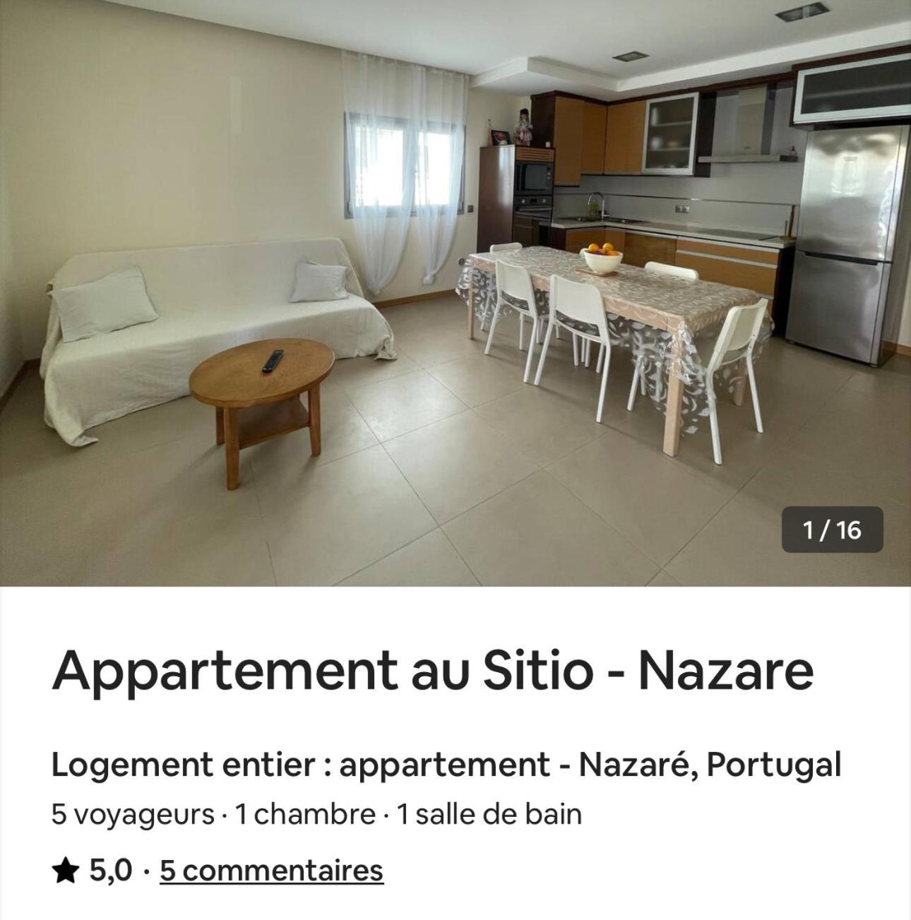 Apartamento Na Nazare Sitio Nazaré Exterior foto